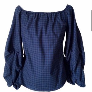 Anthropologie size large large sleeve blouse